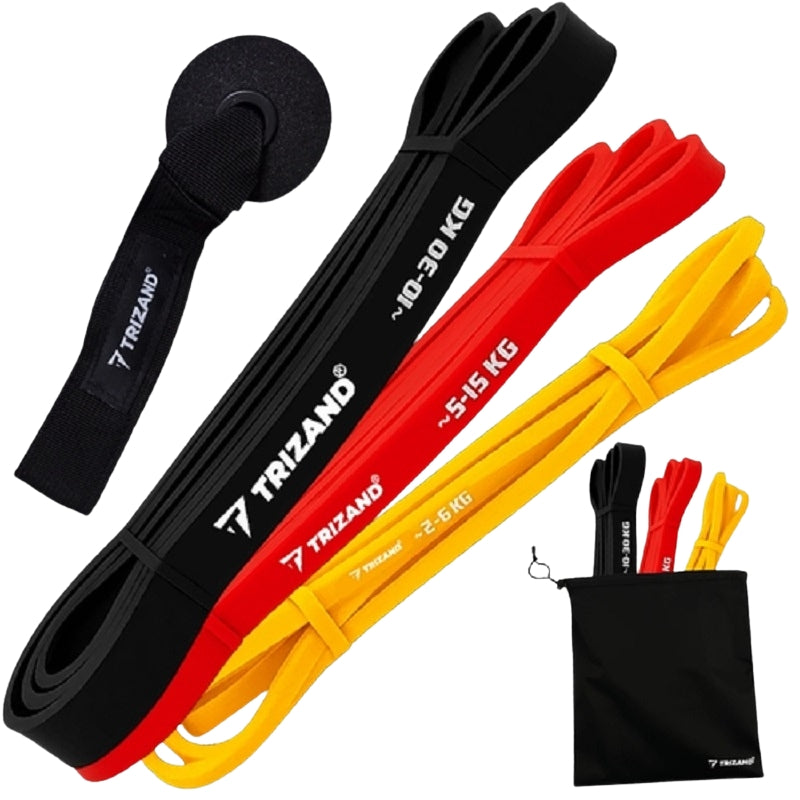 Set of exercise bands - 3 pcs. 25879