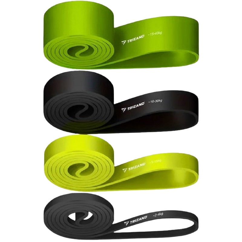 Set of exercise bands - 4 pcs. Trizand 24305