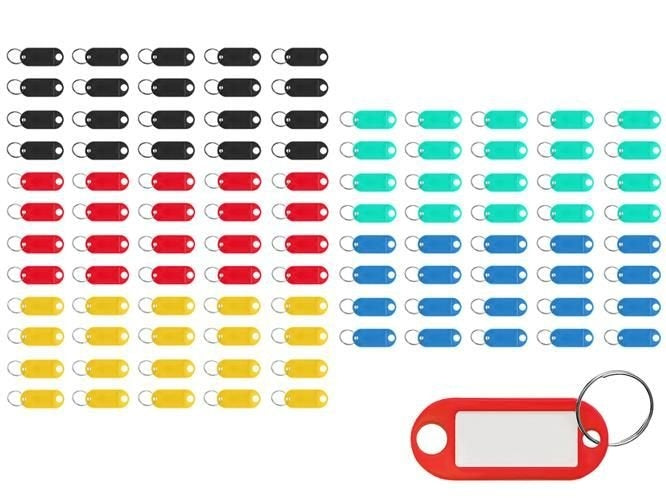 Set of key fobs / identifiers for keys 100 pcs