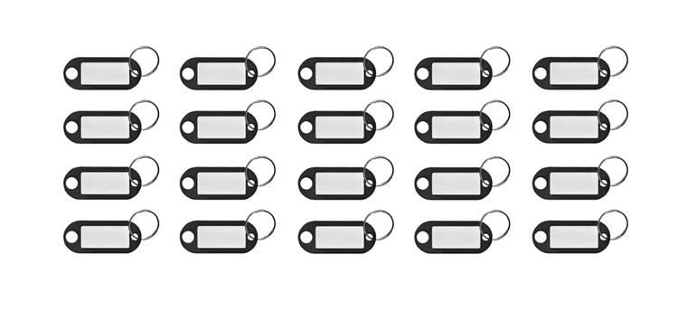 Set of key fobs / identifiers for keys 100 pcs