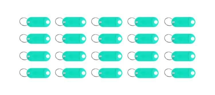 Set of key fobs / identifiers for keys 100 pcs