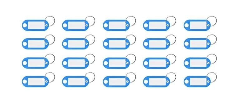 Set of key fobs / identifiers for keys 100 pcs