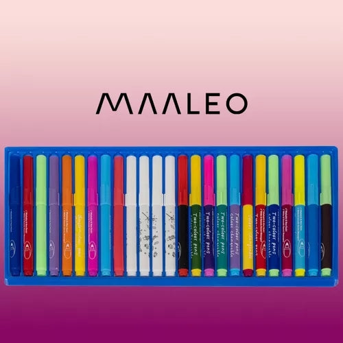 Set of markers - 25 pcs. Maaleo 23201