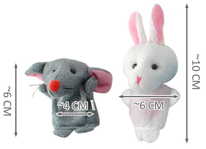 Set of puppets - 10 pcs.
