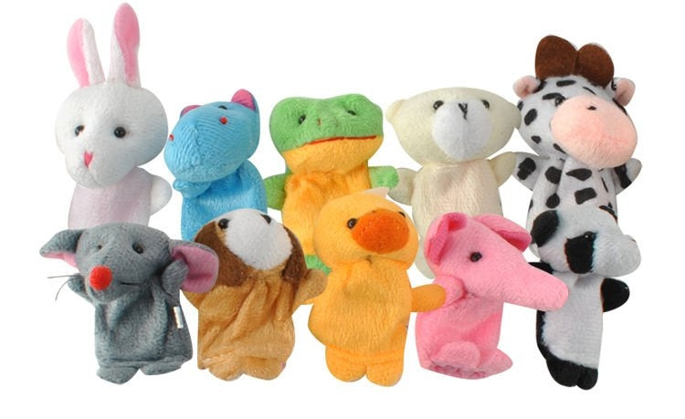 Set of puppets - 10 pcs.