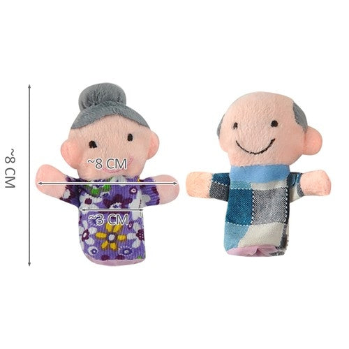 Set of puppets - 6 pcs. 22391