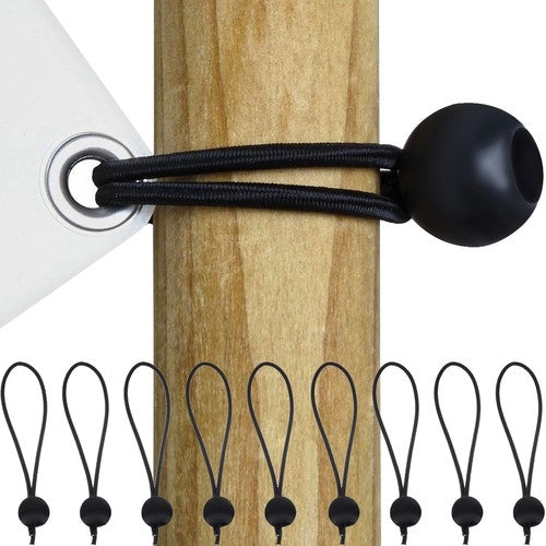 Set of rubbers with a ball for the tarpaulin - 10 pcs.