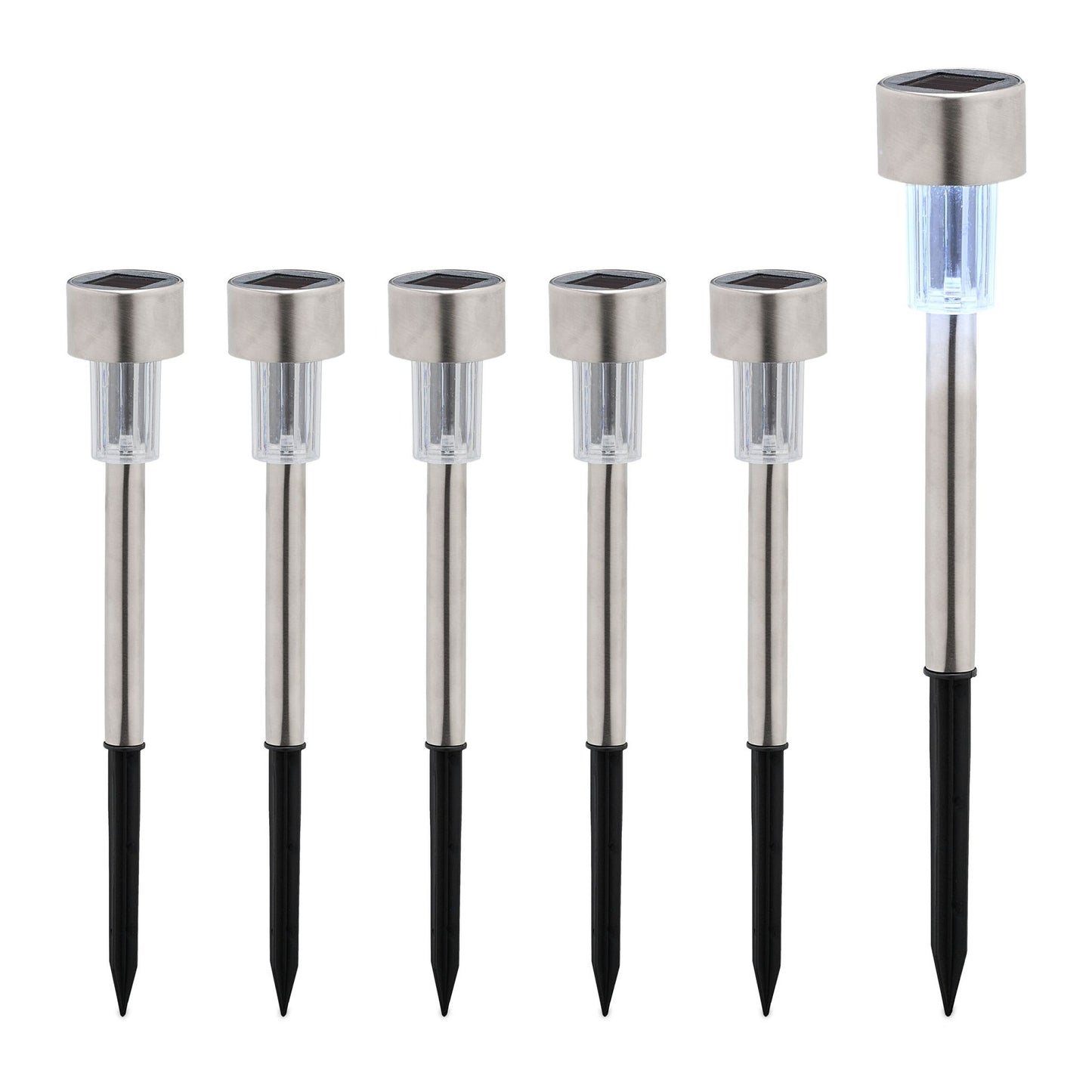 Set of solar lamps