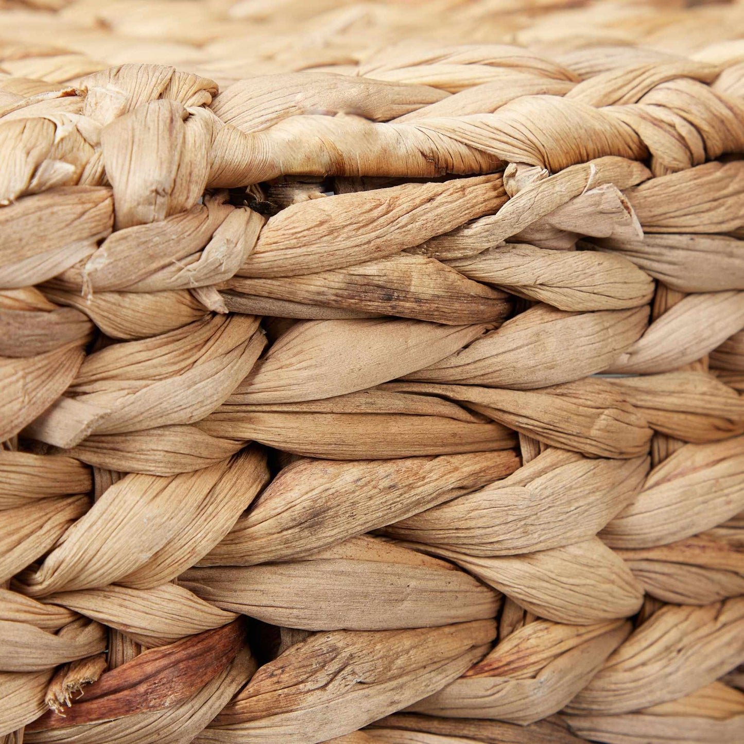Set of storage baskets water hyacinth