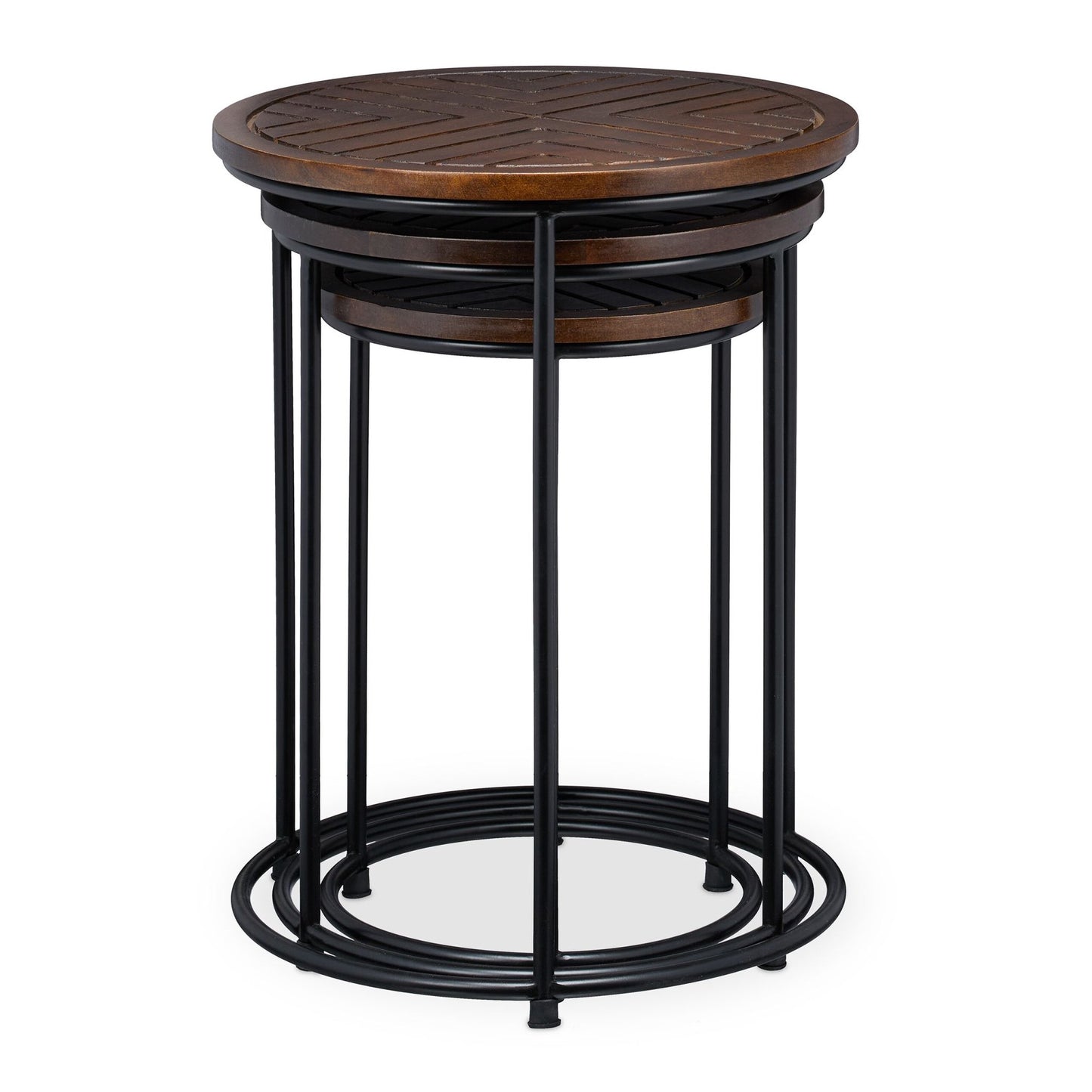 Set table 3 parts in mango wood