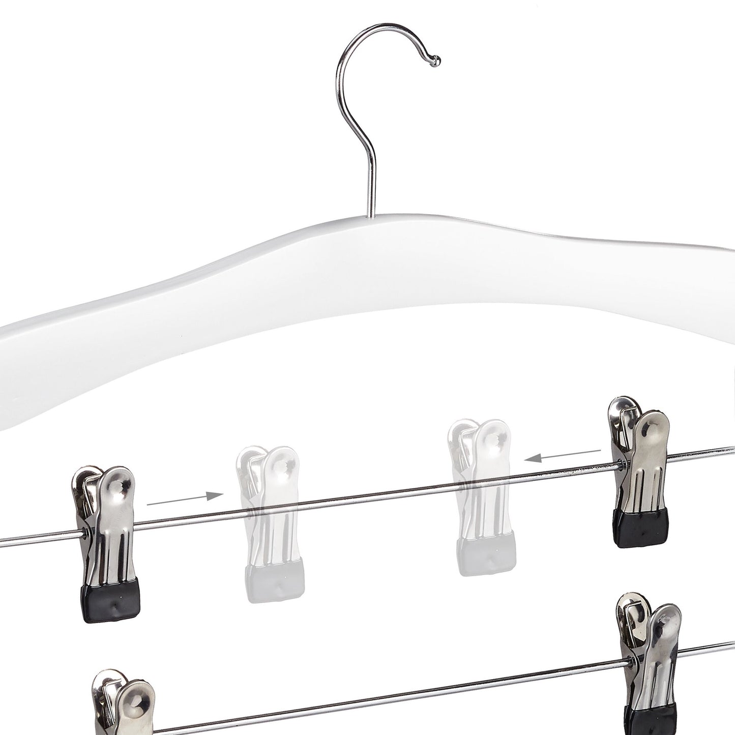 Several clothes hangers 2-pack