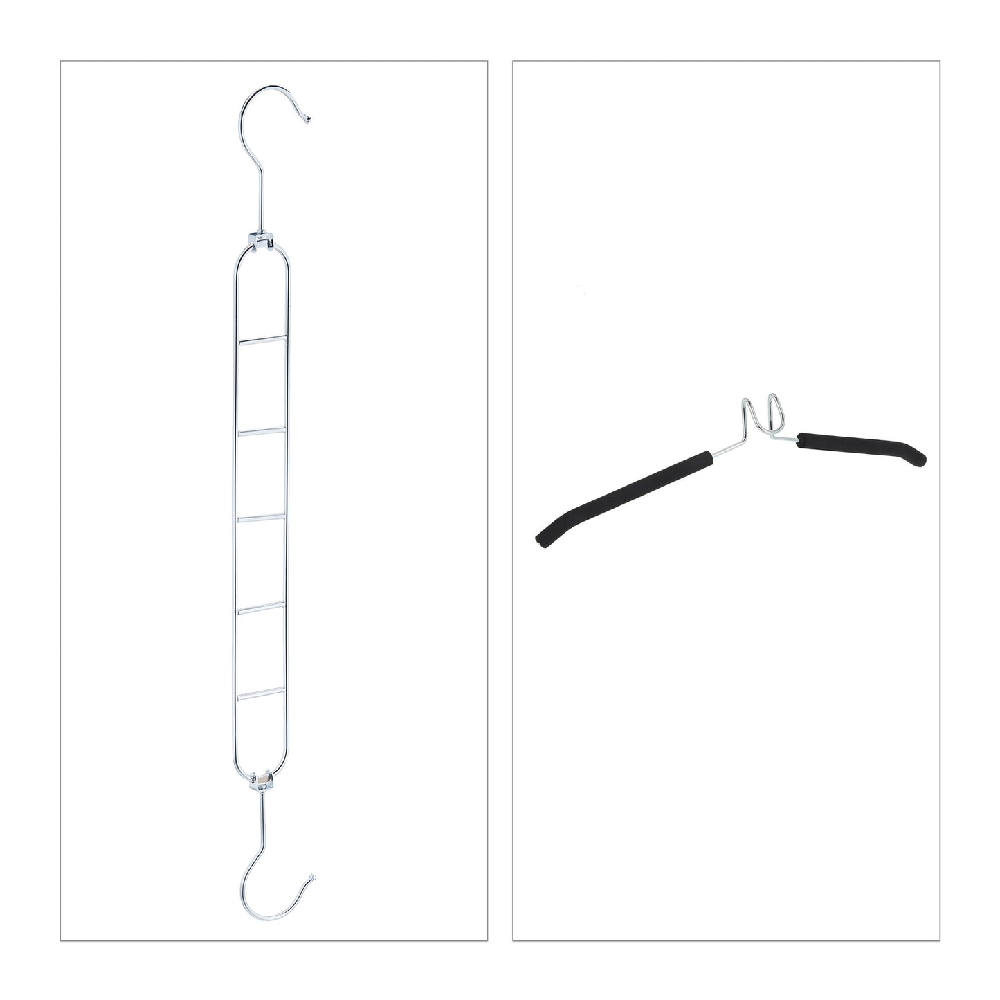 Several clothes hangers 2-pack