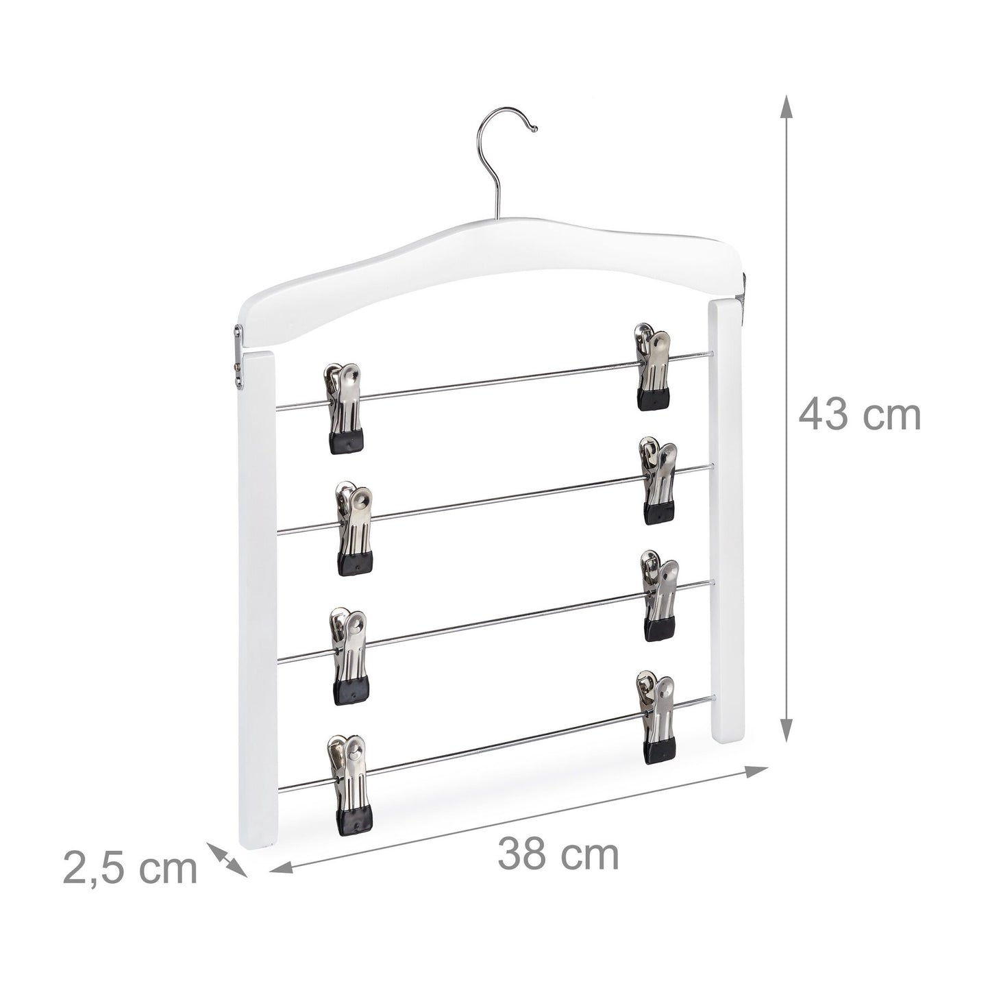 Several clothes hangers 2-pack