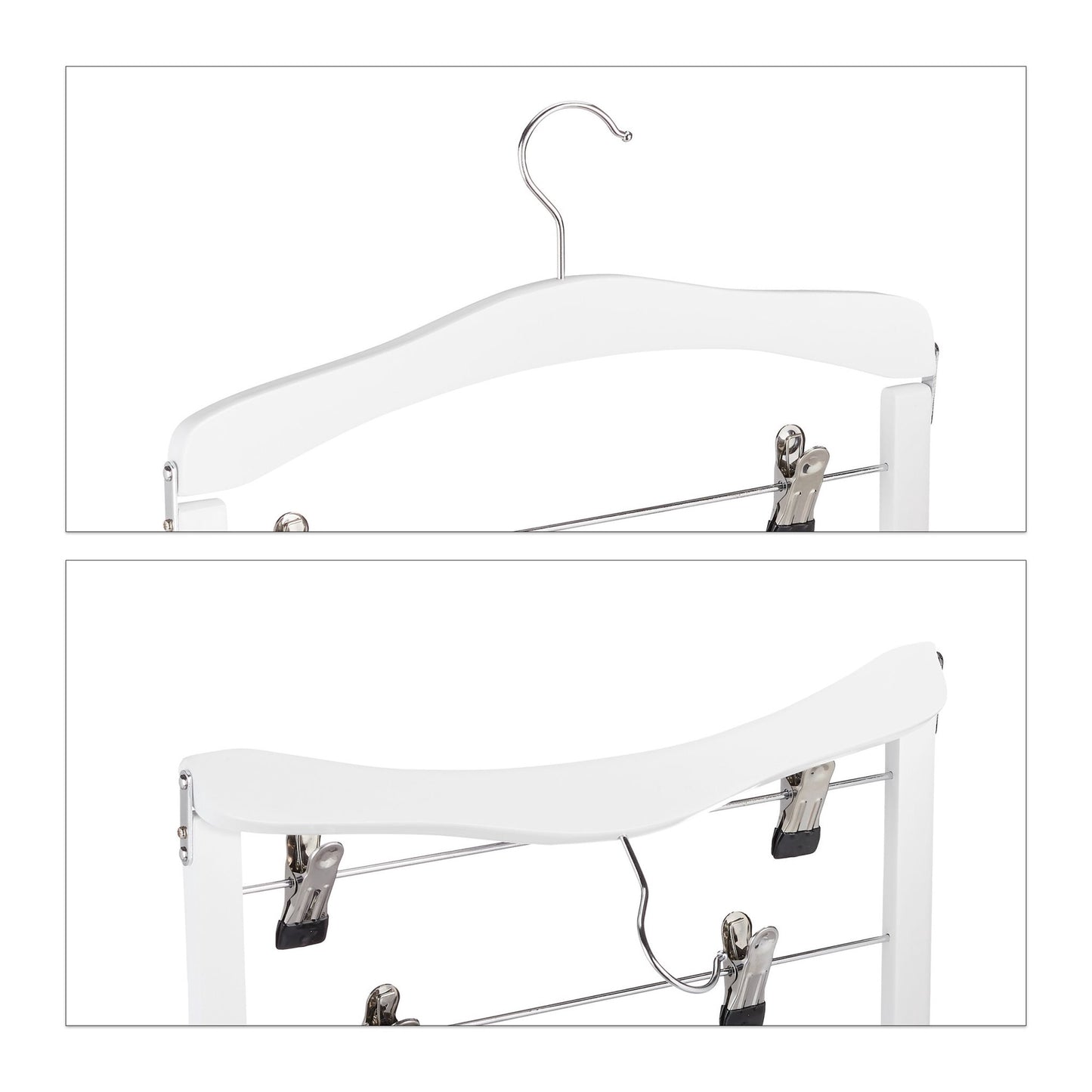 Several clothes hangers 2-pack