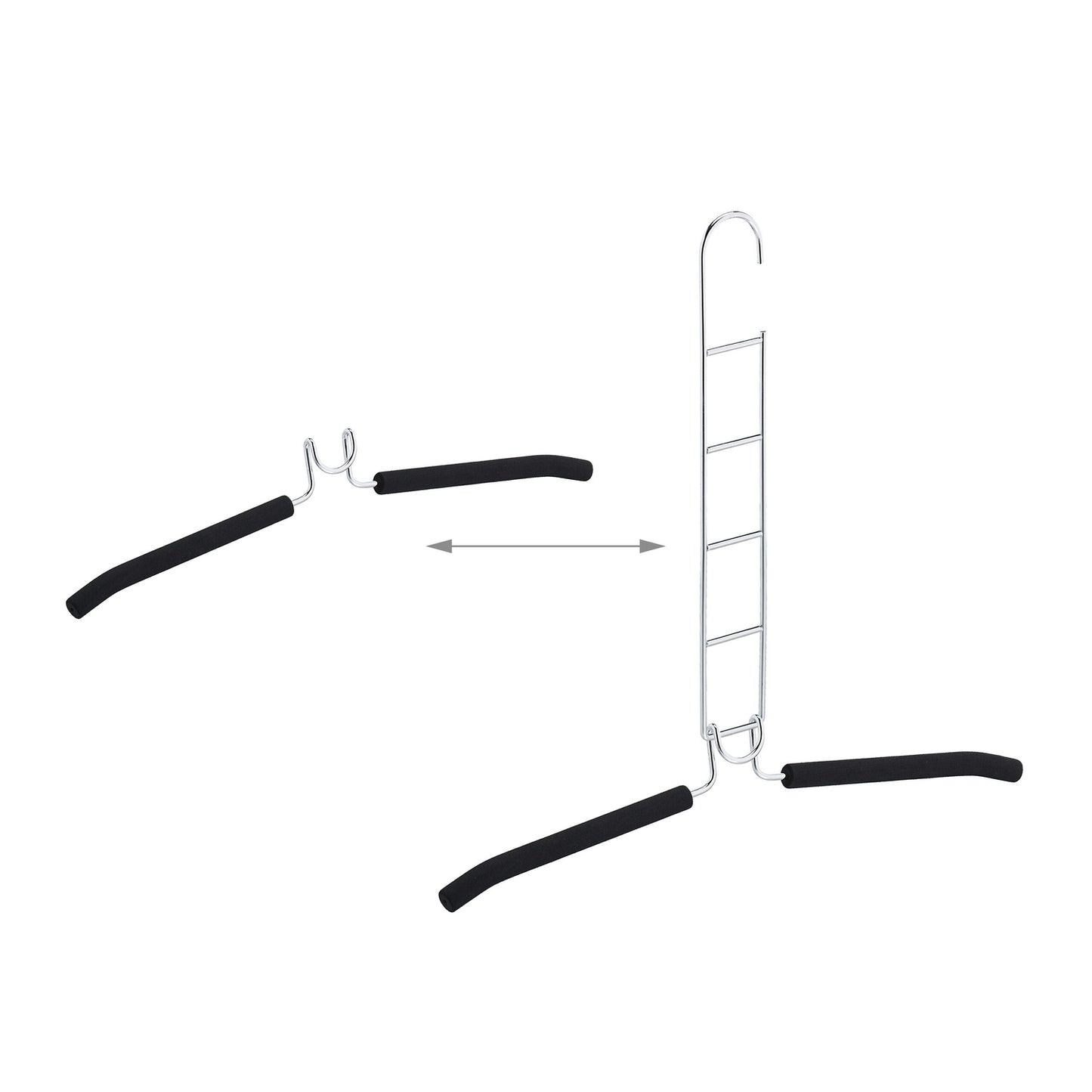 Several clothes hangers 5-pack