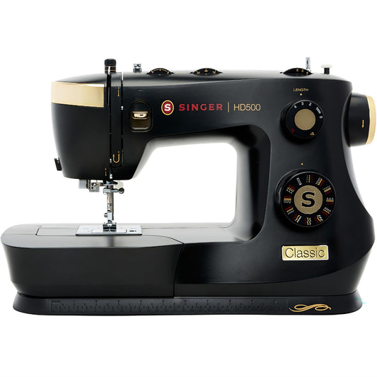 Sewing Machine, Heavy-Duty, 32 Stitches, Black