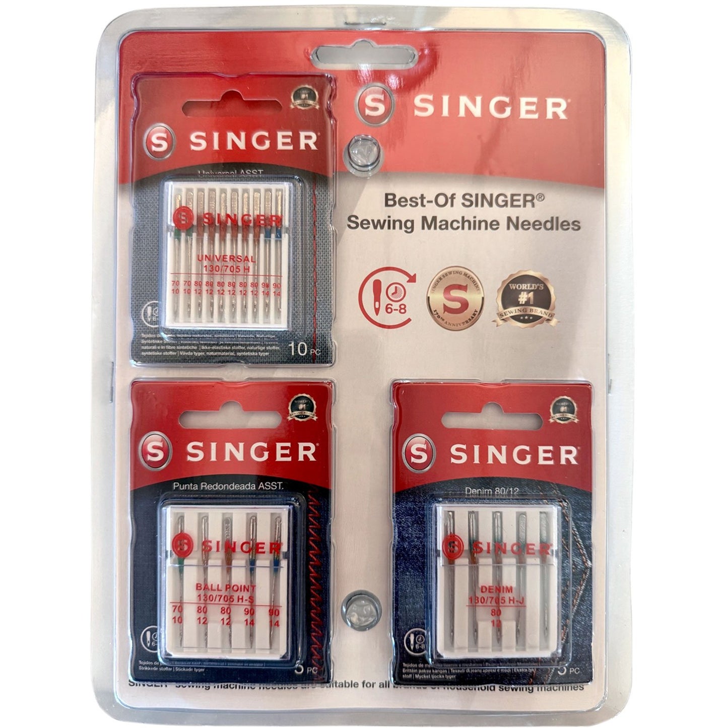 Sewing Machine Needles Package