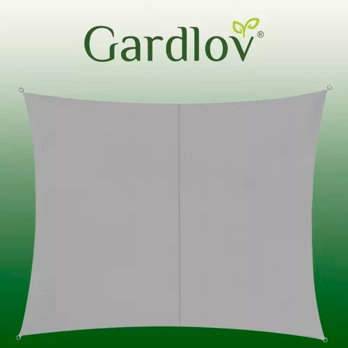 Shade sail 3x2m - gray Gardlov 23162