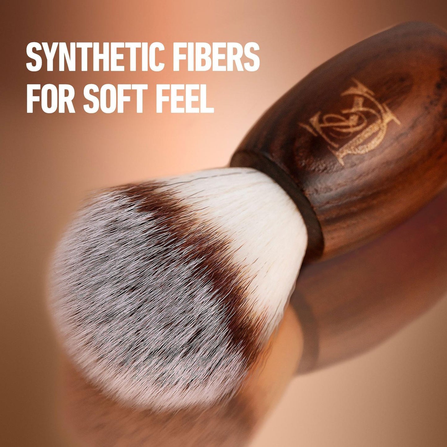 Shaving Brush - Shaving brush with wooden handle