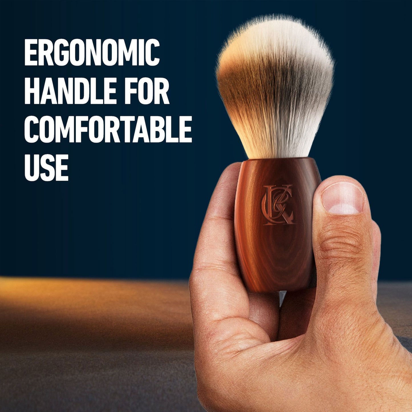 Shaving Brush - Shaving brush with wooden handle