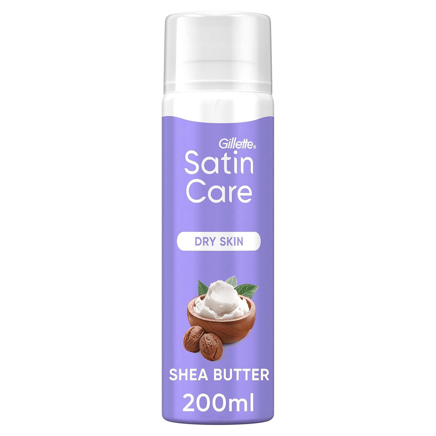Shaving Gel for Women, Shea Butter, Dry Skin, 200ml