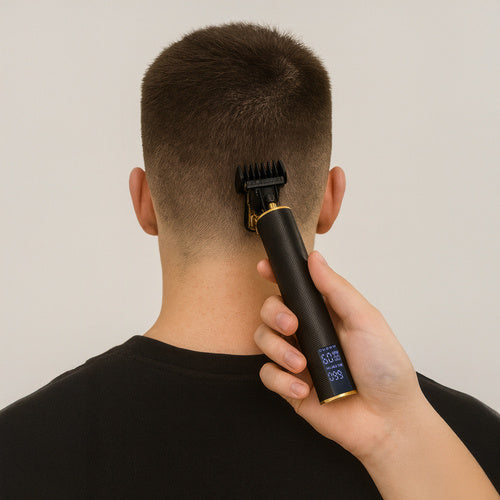Shaving Razor and Trimmer – Dual Function, Stainless Steel
