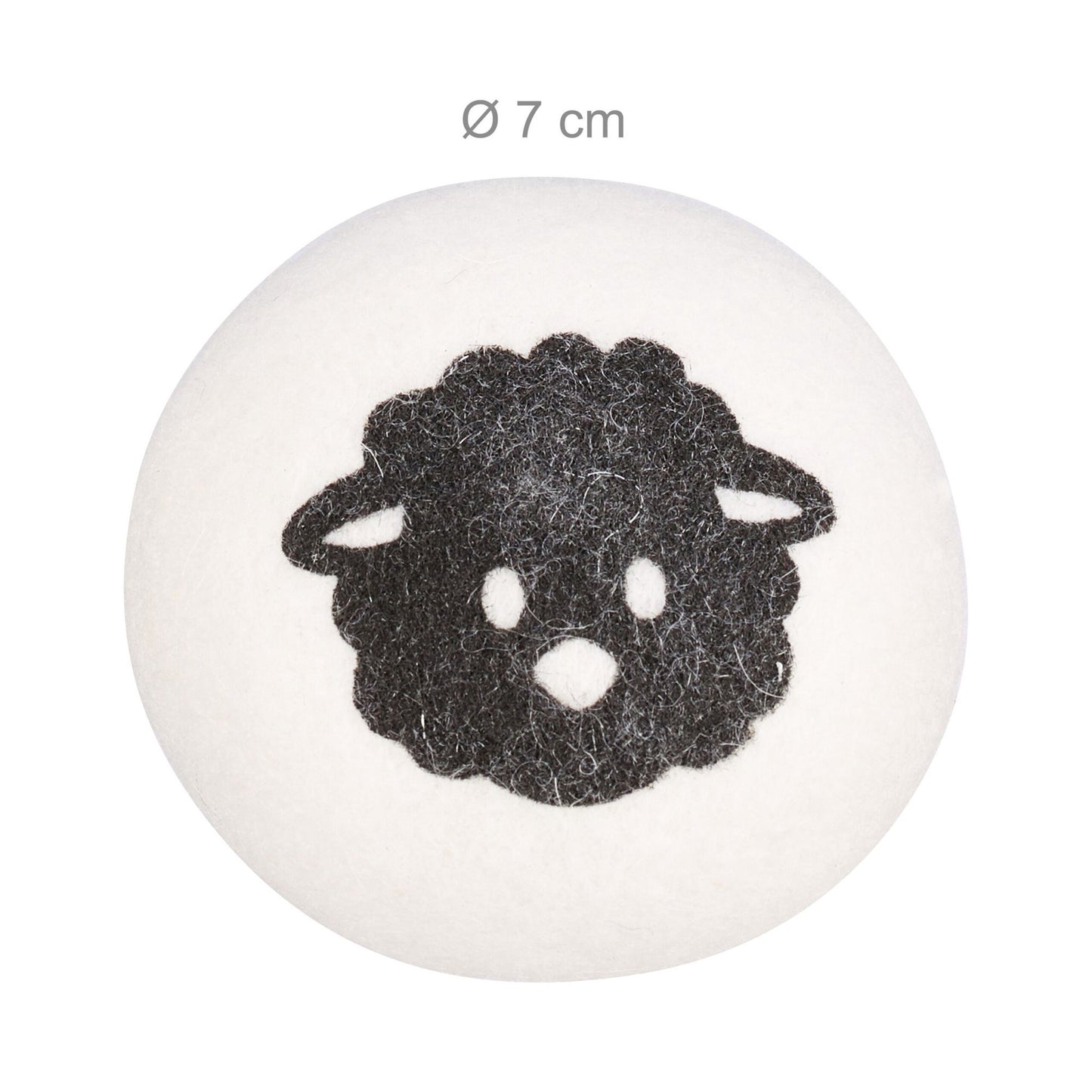 Sheep wool drying balls set of 8
