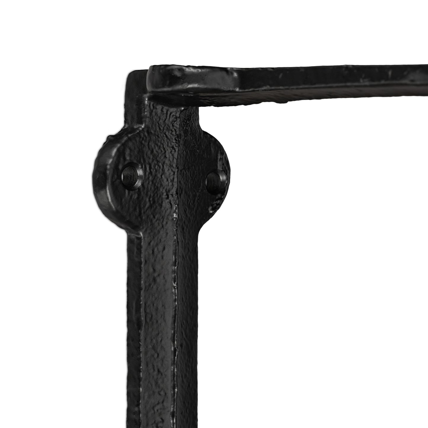 Shelf Brackets, Chain Design, Cast Iron, Set of 4