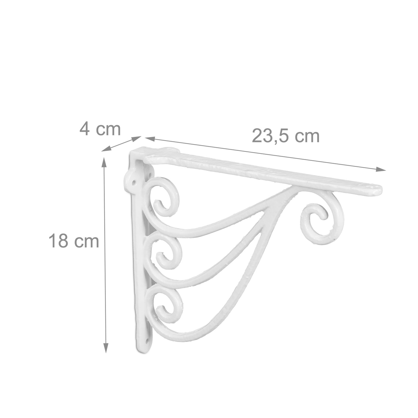 Shelf angle set of 2 ornaments