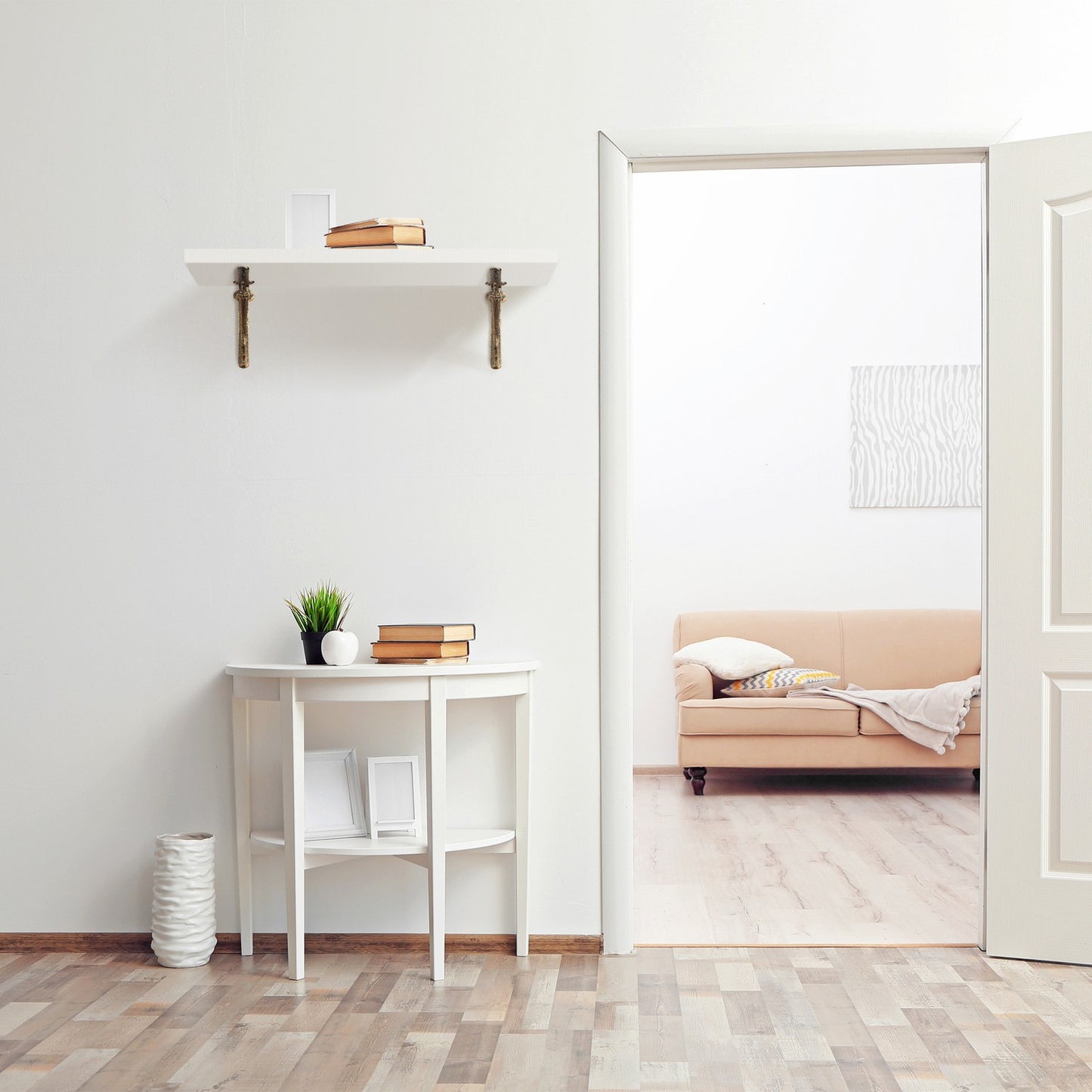 Shelf angle set with 2 keys