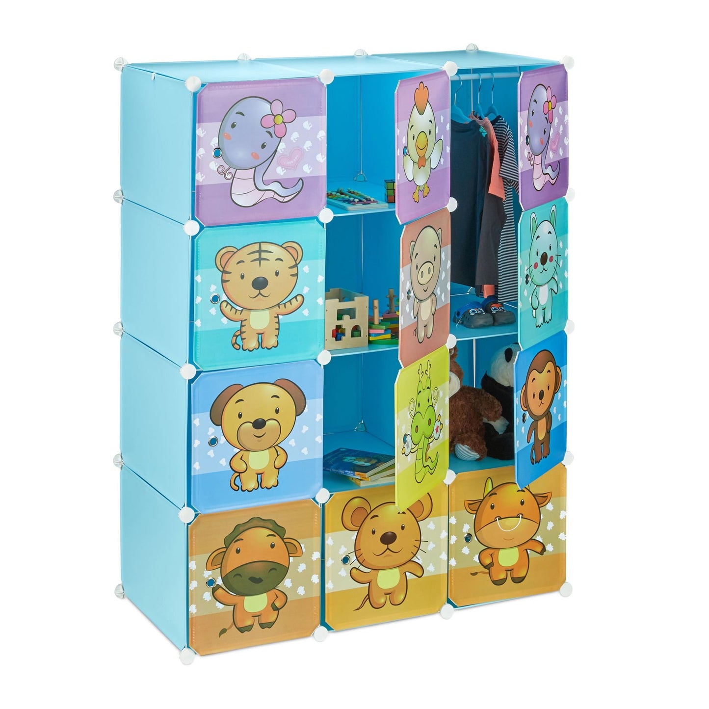 Shelf for children's room with motif