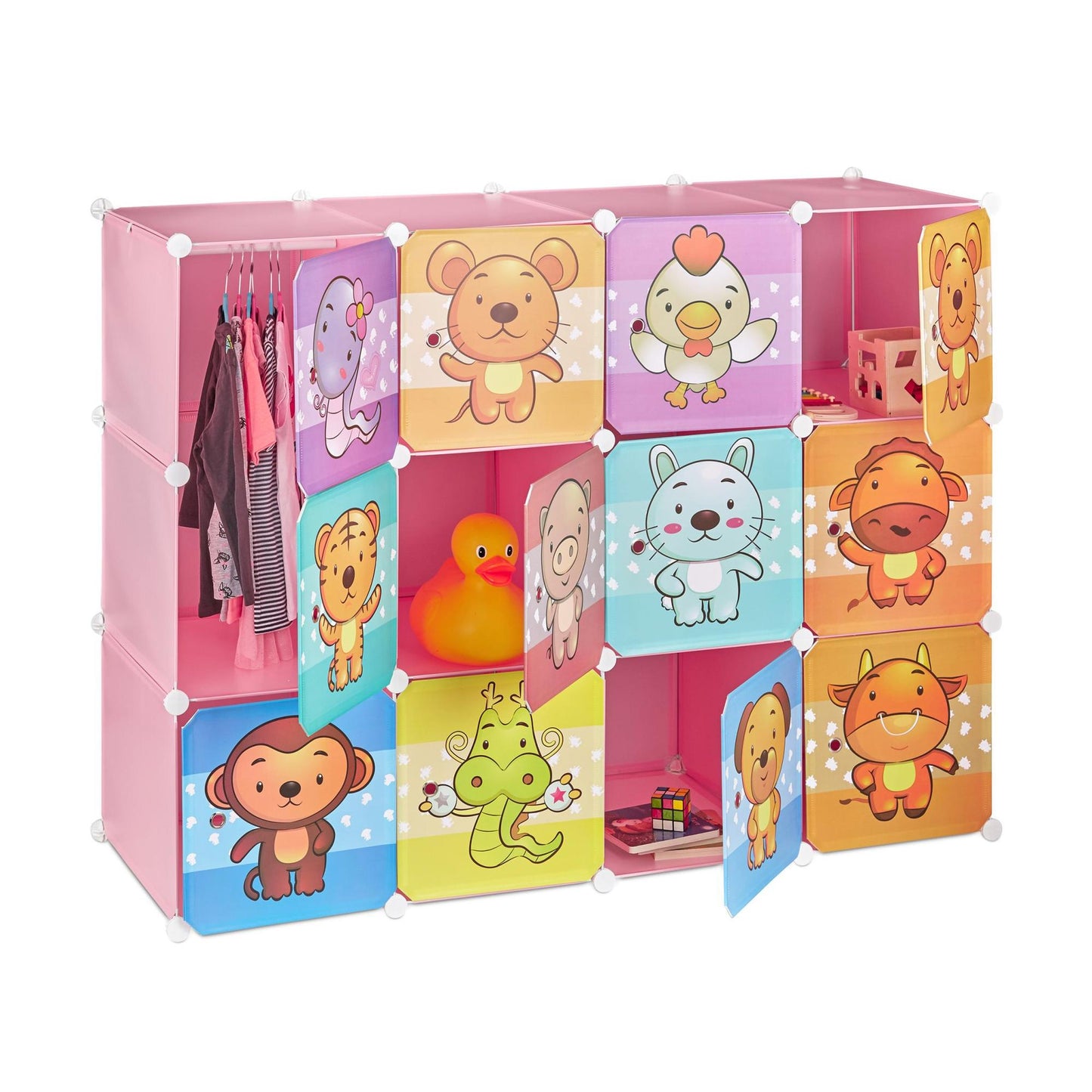 Shelf for children's room with motif