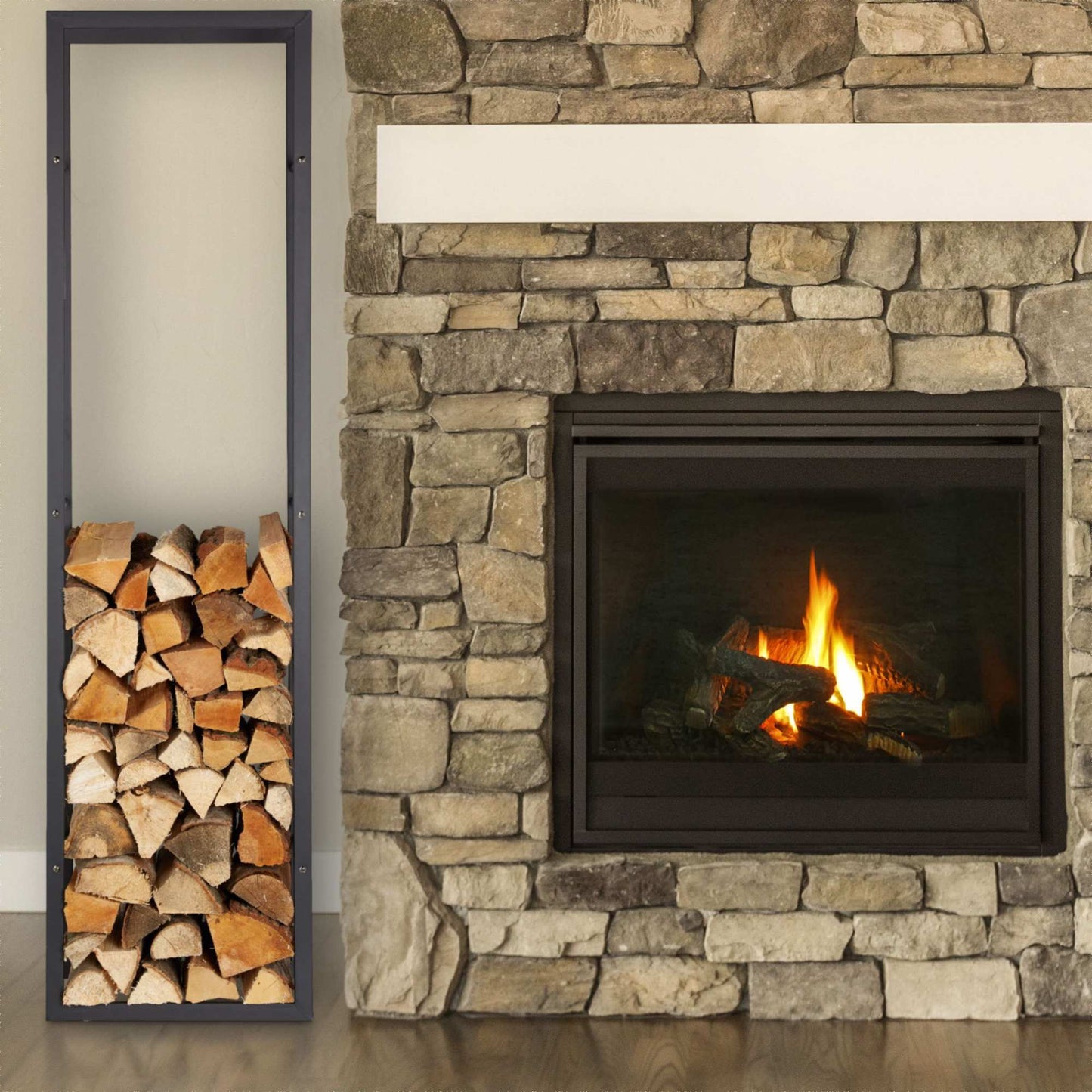 Shelf for firewood