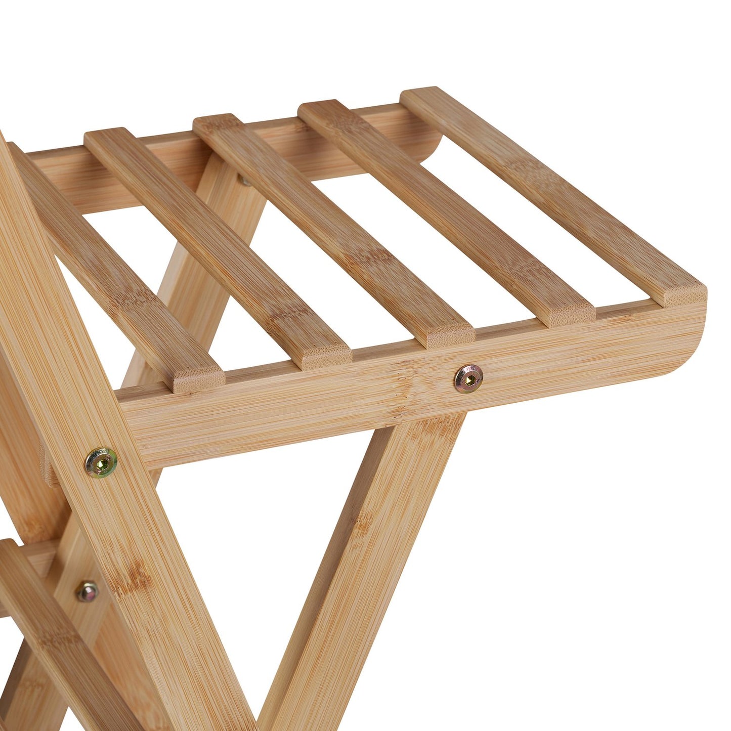Shelf for plants in bamboo