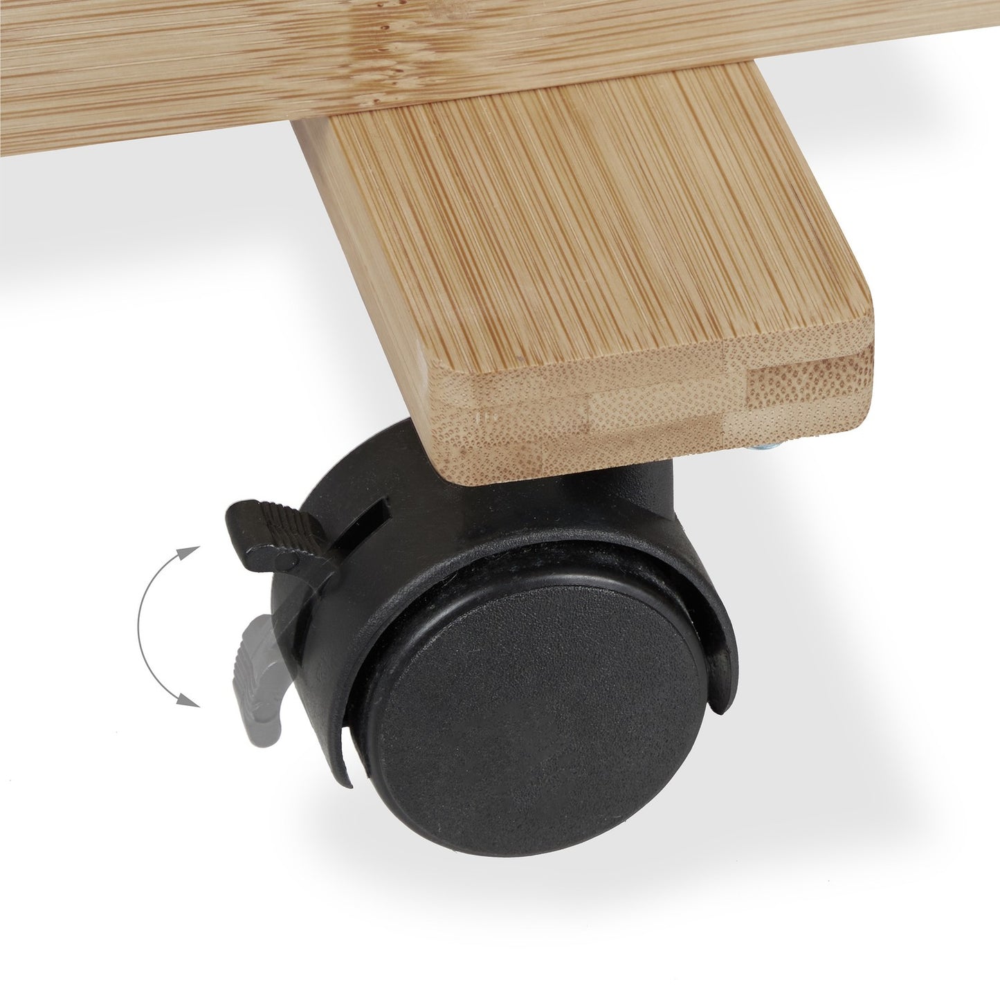 Shelf for plants in bamboo