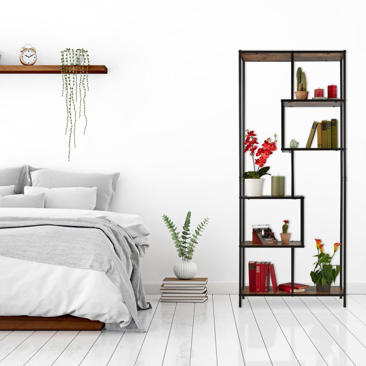 Shelf in industrial style