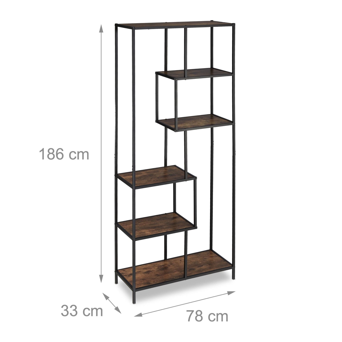 Shelf in industrial style
