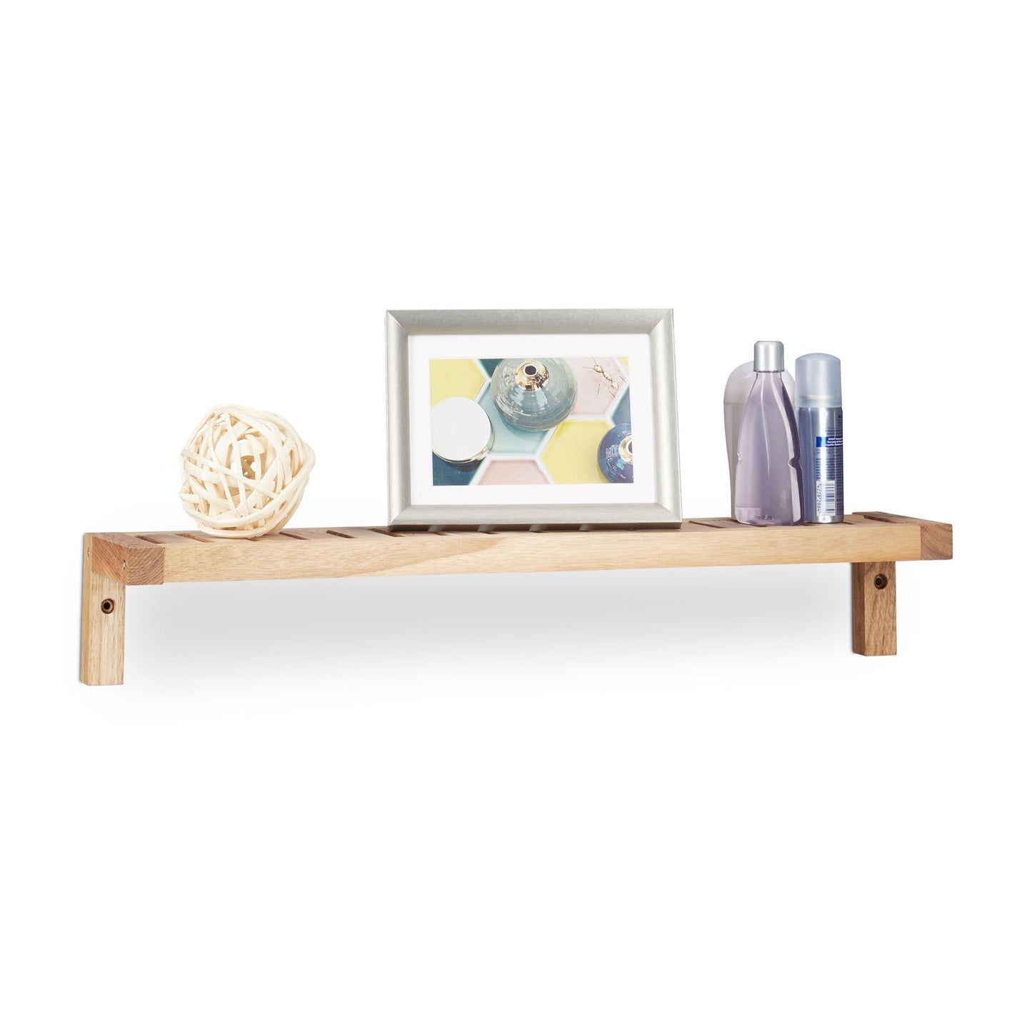 Shelf in walnut