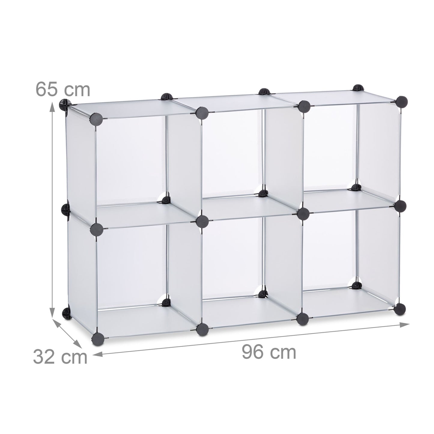 Shelf system 6 compartments