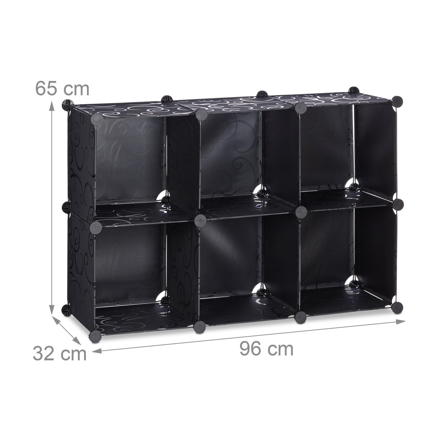 Shelf system 6 compartments