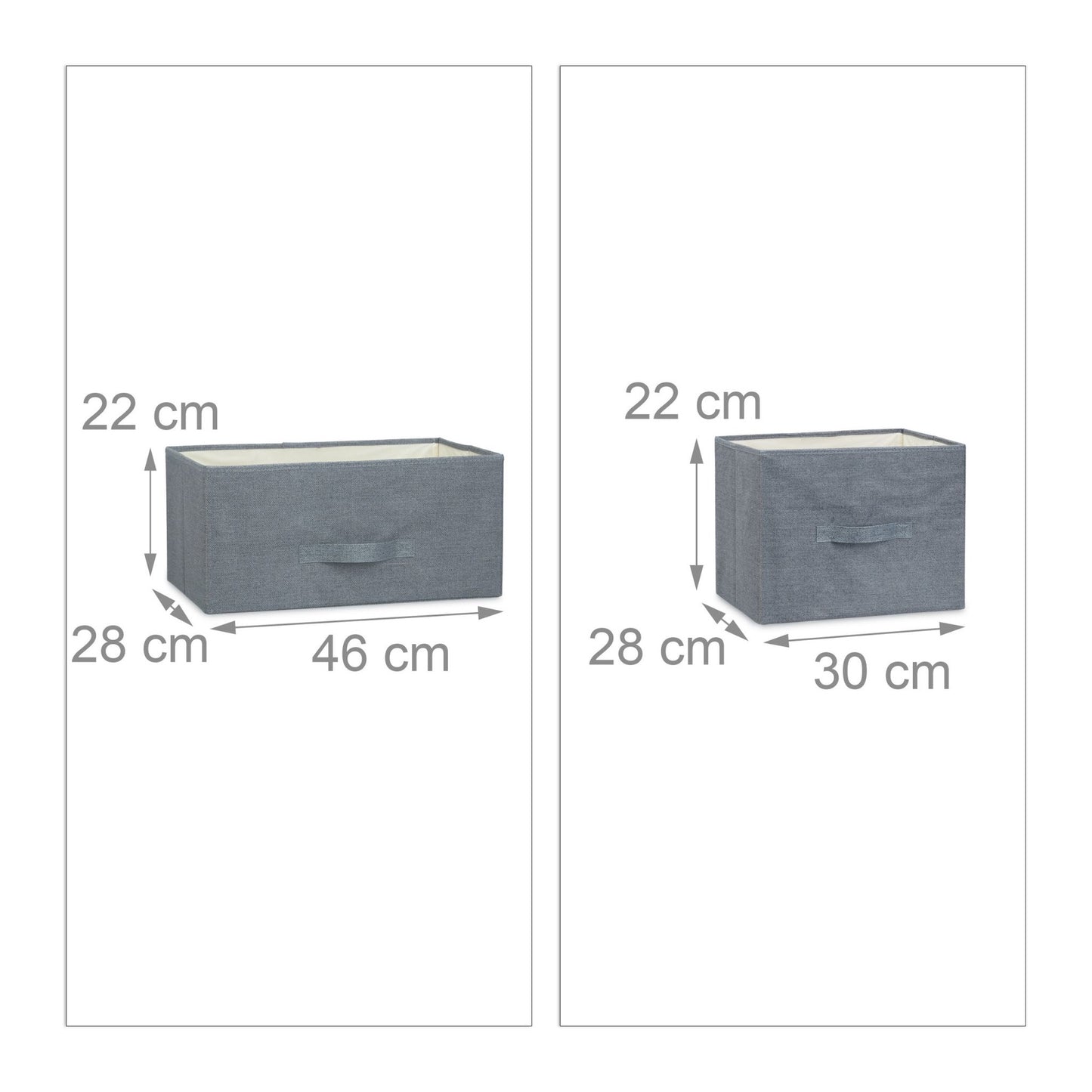 Shelf system different versions gray