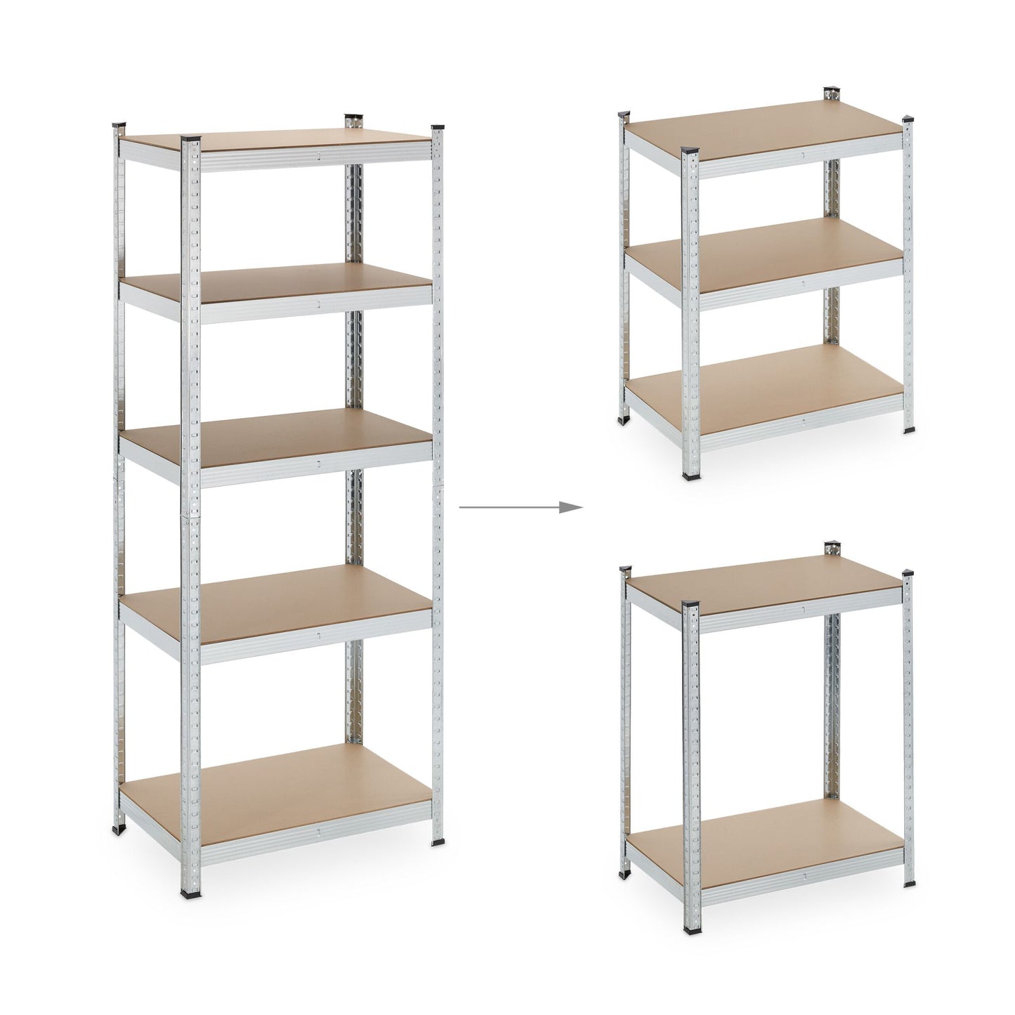 Shelves for heavy loads, 2 pcs