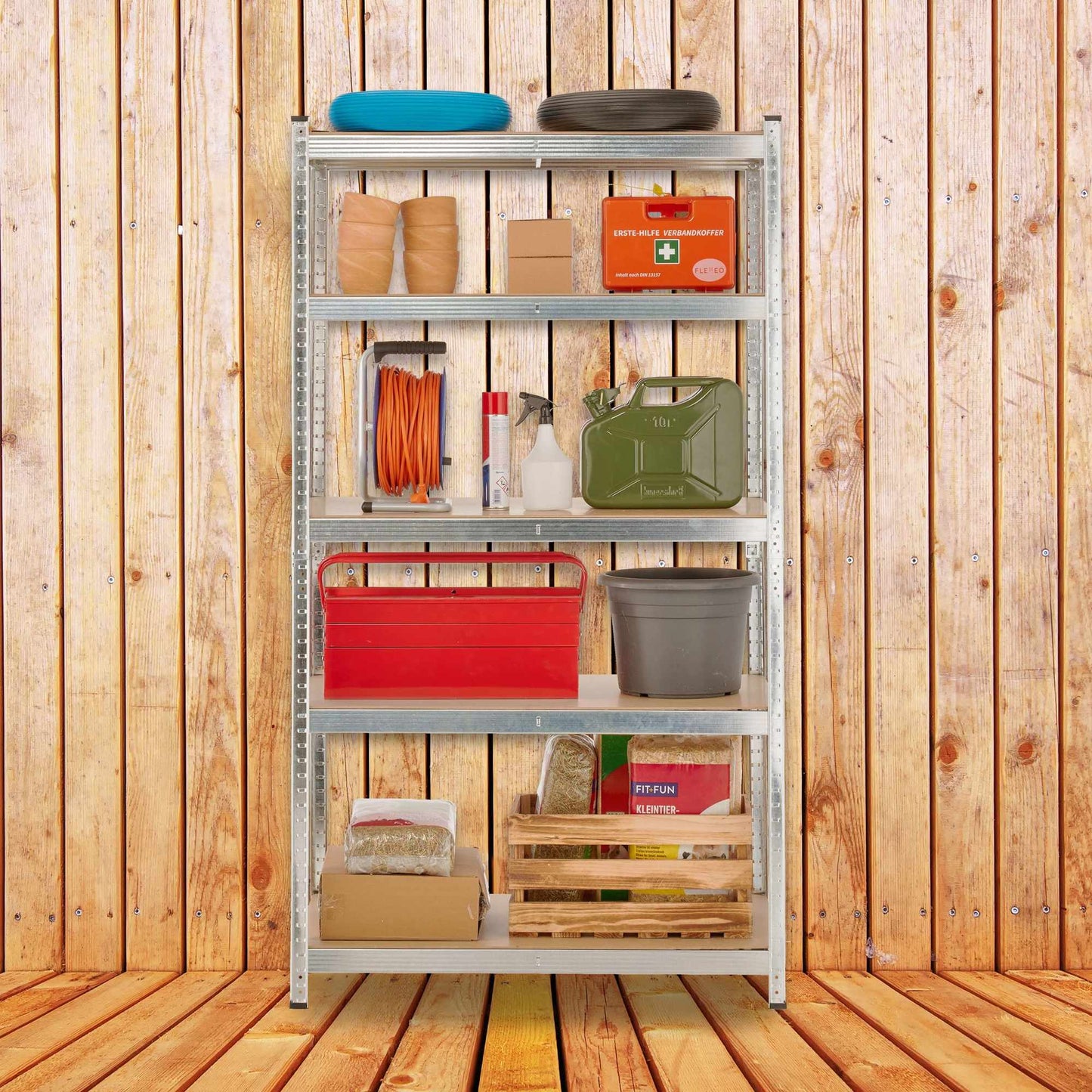 Shelving for heavy vehicles 180x100x60 cm