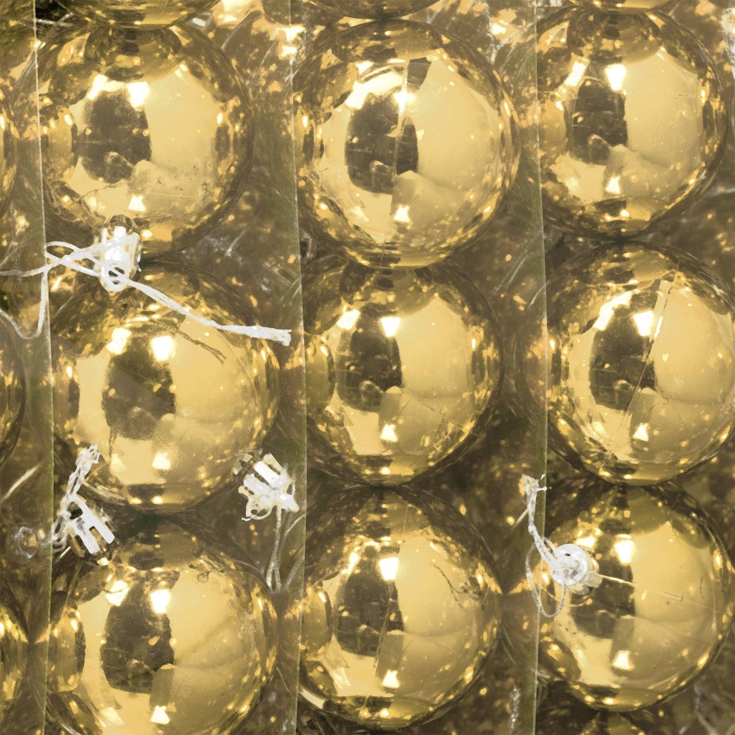 Shiny Christmas Baubles Set, 100 Pieces
