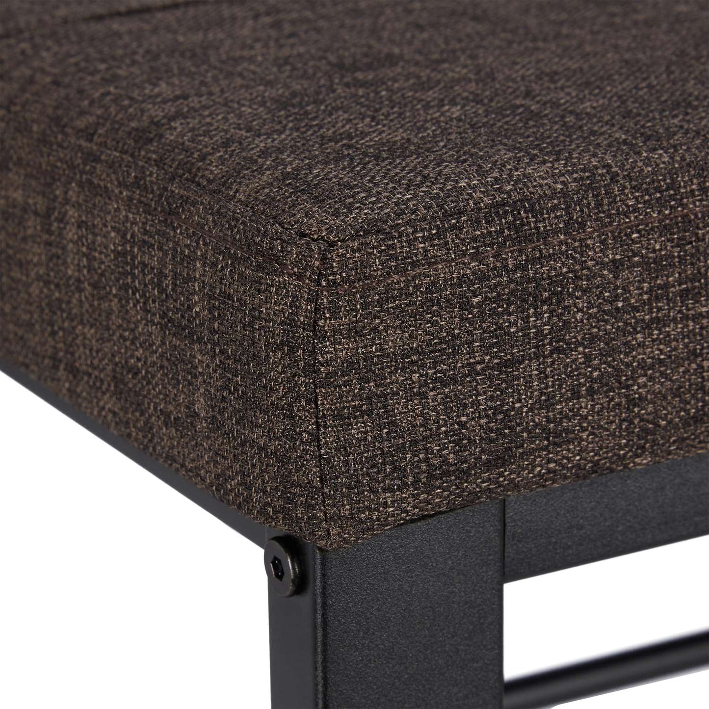 Shoe bench with padding