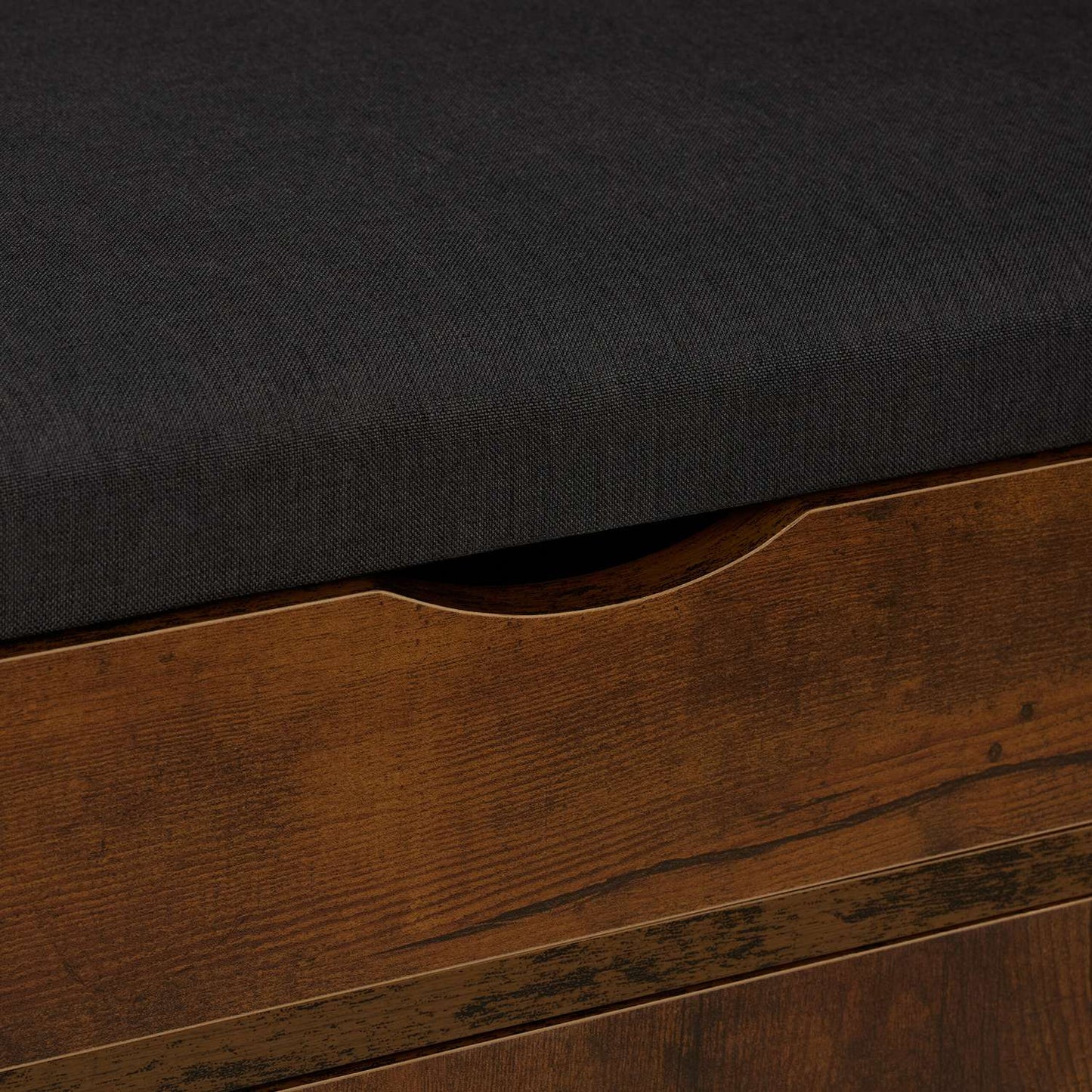 Shoe Bench with Storage and Lift-Up Seat
