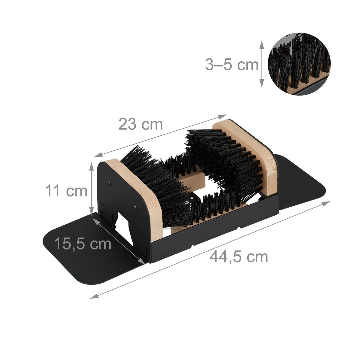 Shoe Cleaner with Surround Brushes – Easy Dirt Removal