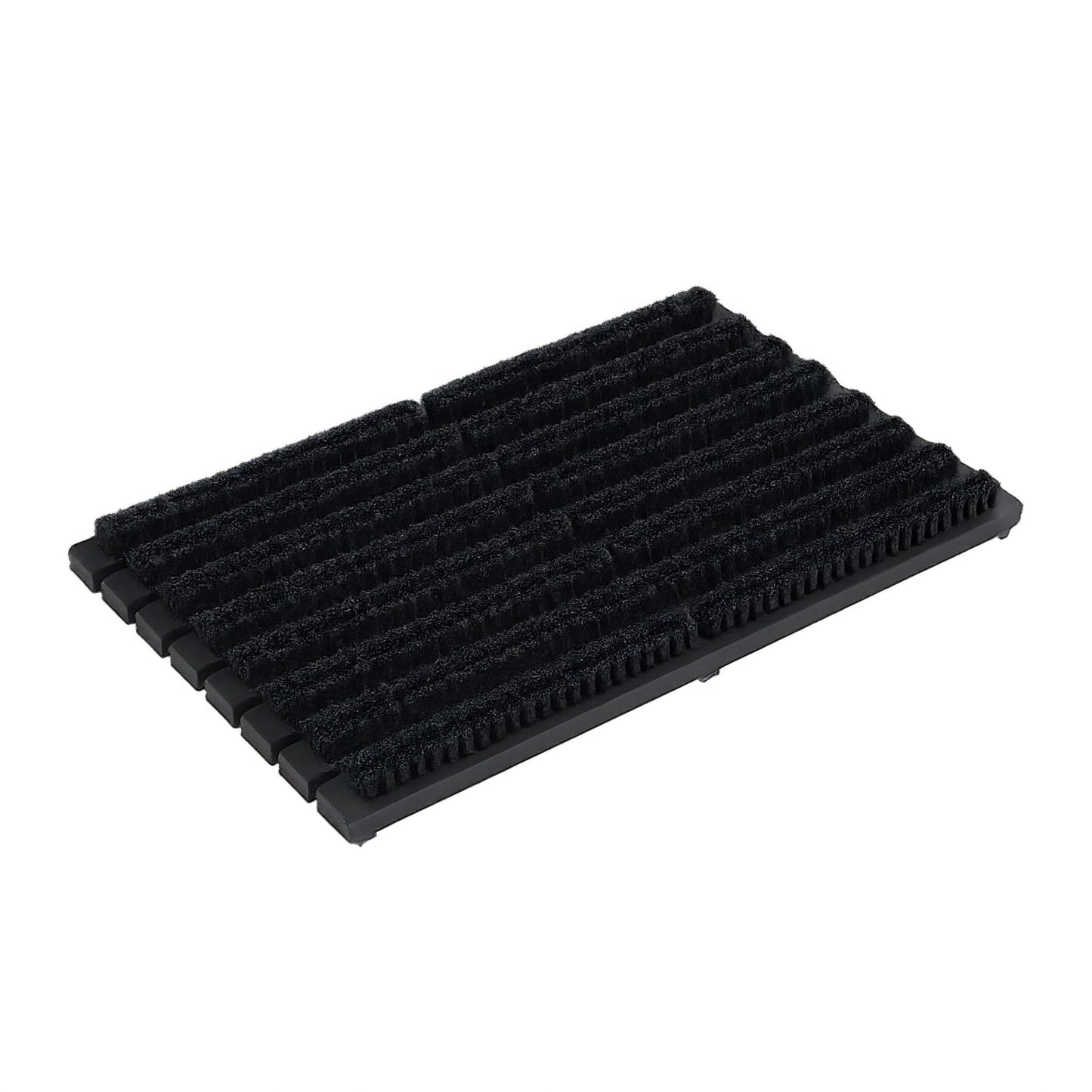Shoe Cleaner with Wooden Scraper and Rubber Strips