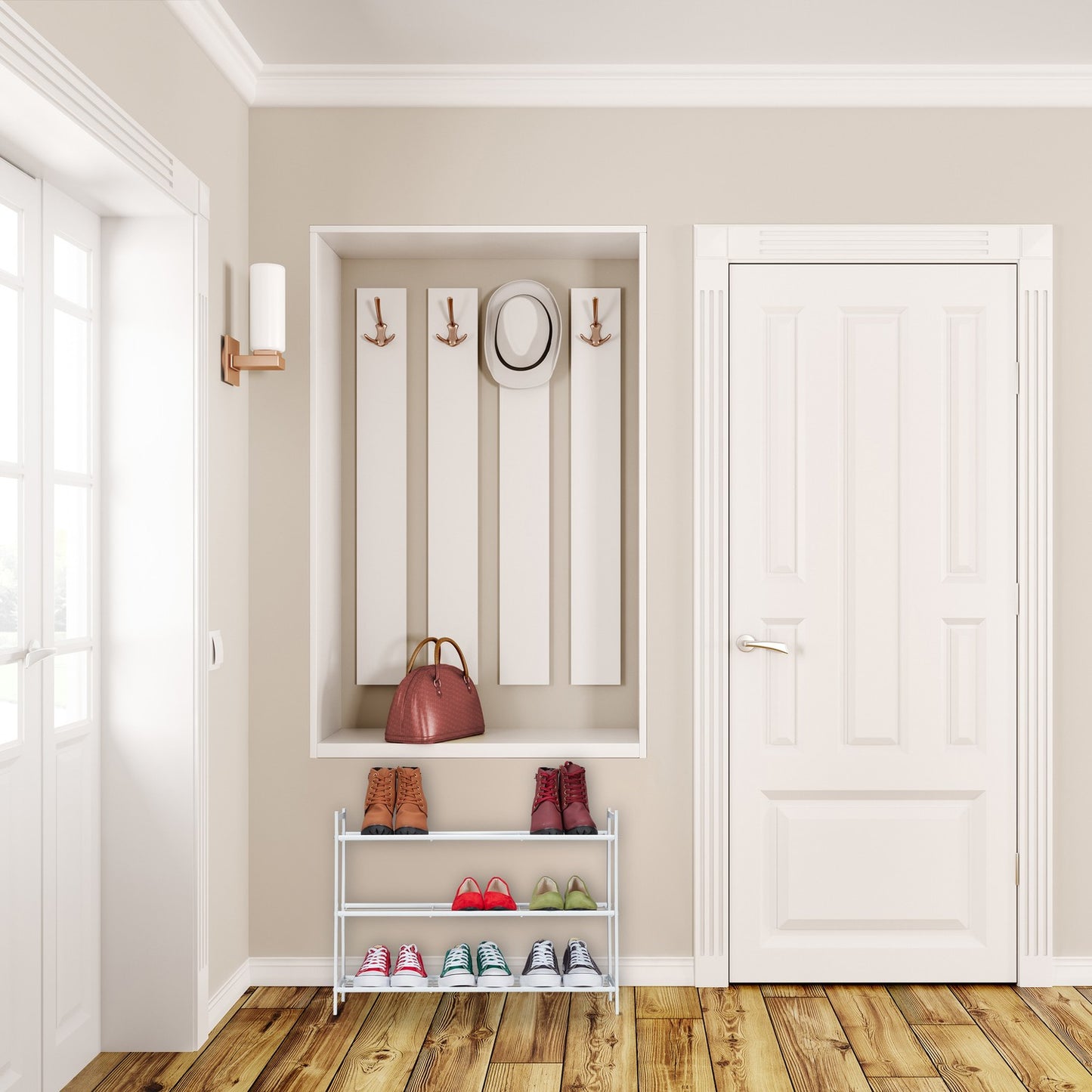 Shoe Rack with 3 Levels