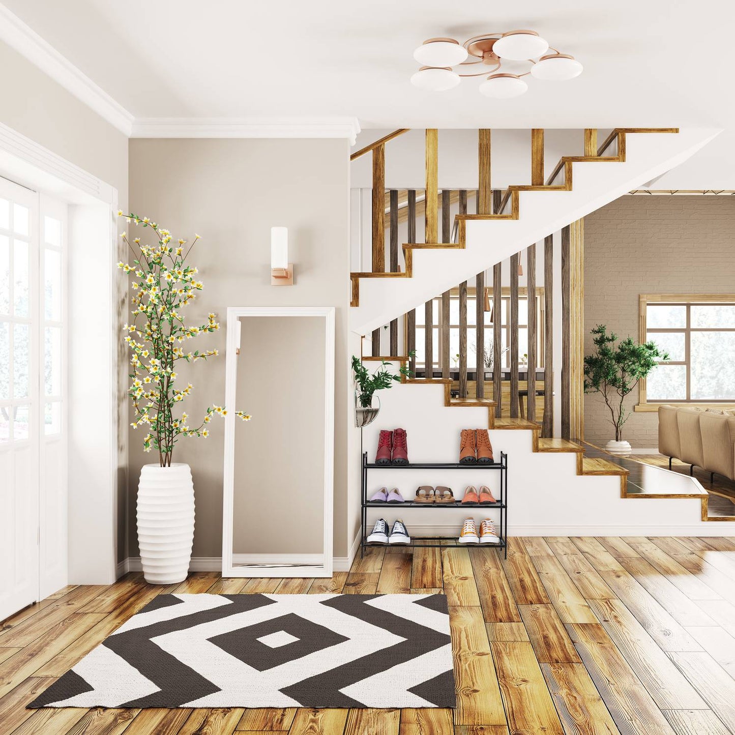 Shoe Rack with 3 Levels